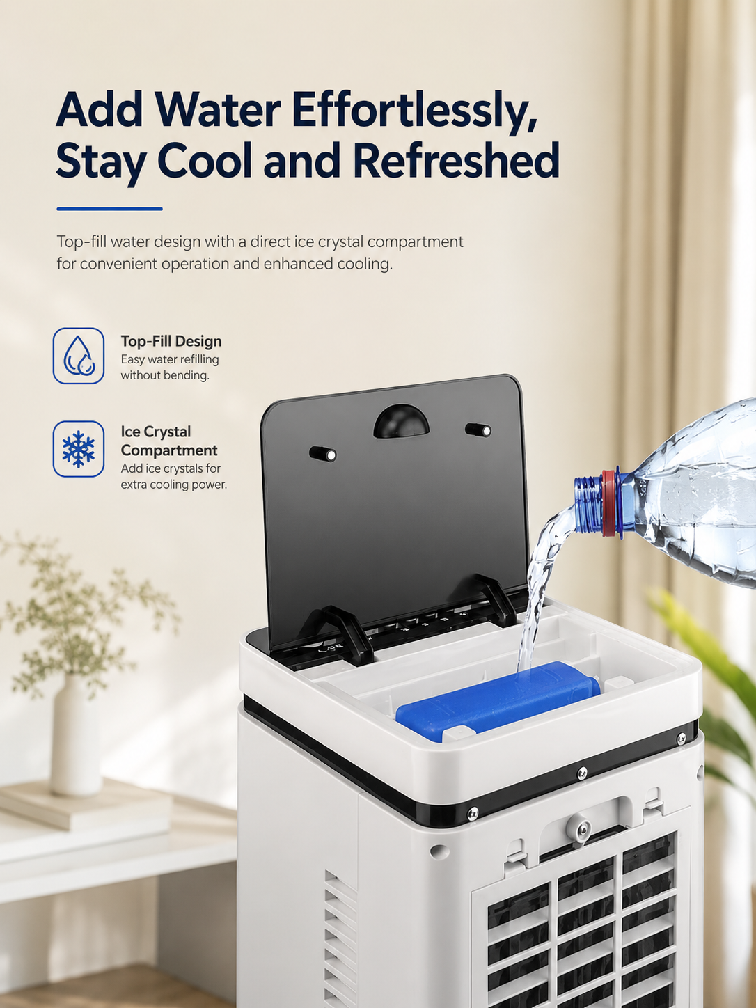 Coldest Breeze™ Classic — Digitale scherm