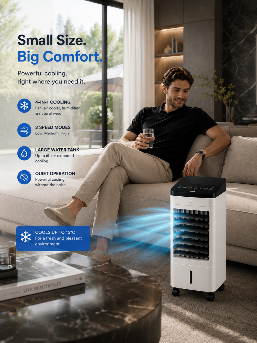 Coldest Breeze Frost 9000 Smart écran LED affichage minuterie programmable 12h