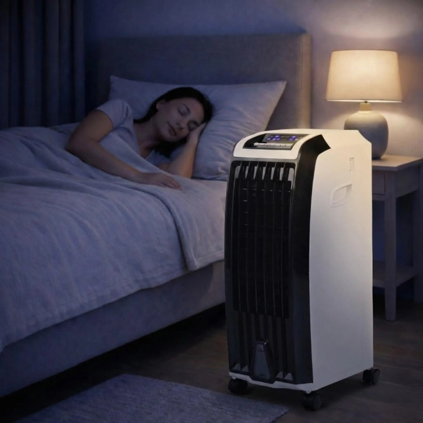 Compact Windowless Portable Air Conditioner for Bedroom, Home, and Office Use