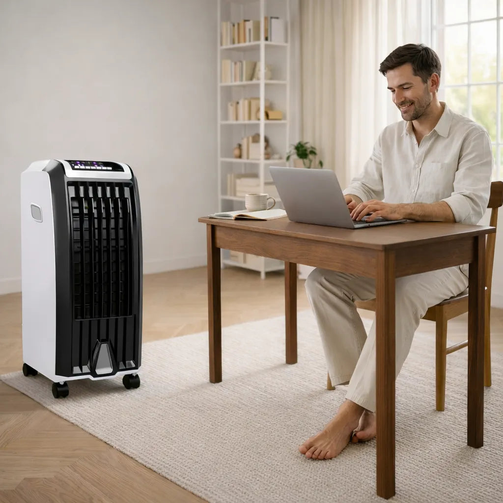 Compact Windowless Portable Air Conditioner for Bedroom, Home, and Office Use