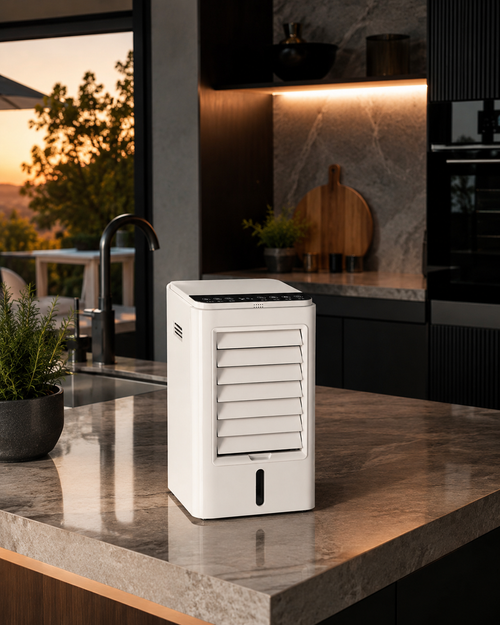Compact Breeze Pro — Mini Bureau Airco USB Fluisterstil