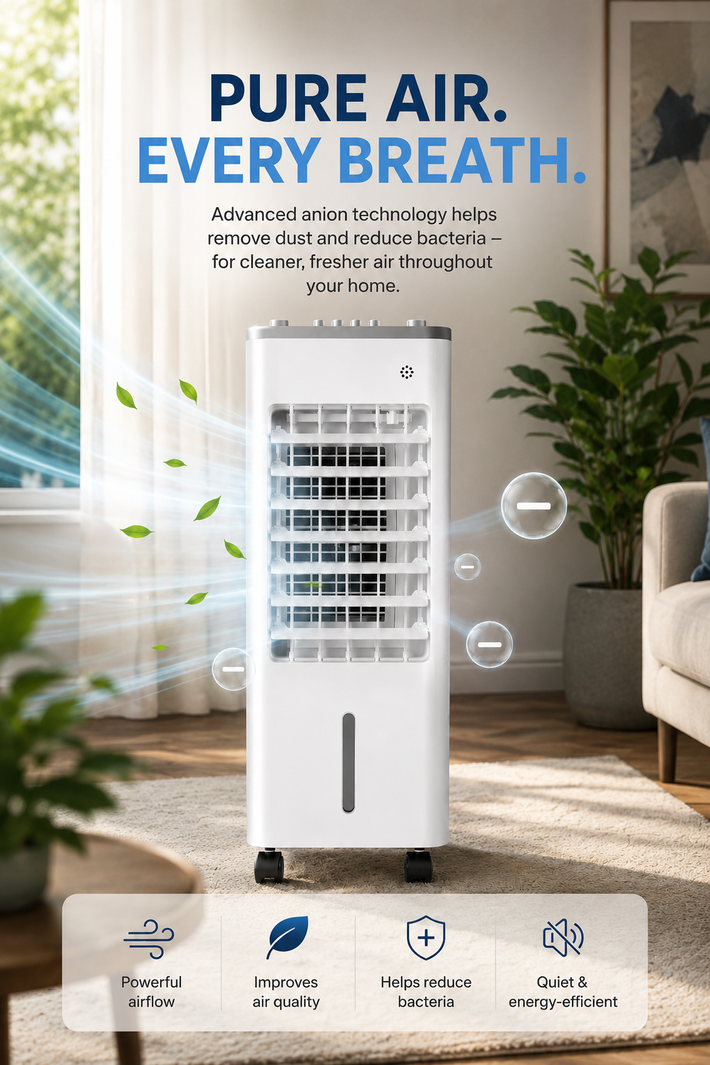 Coldest Breeze™ Lite 2026 — Climatiseur Portable Nouvelle Génération