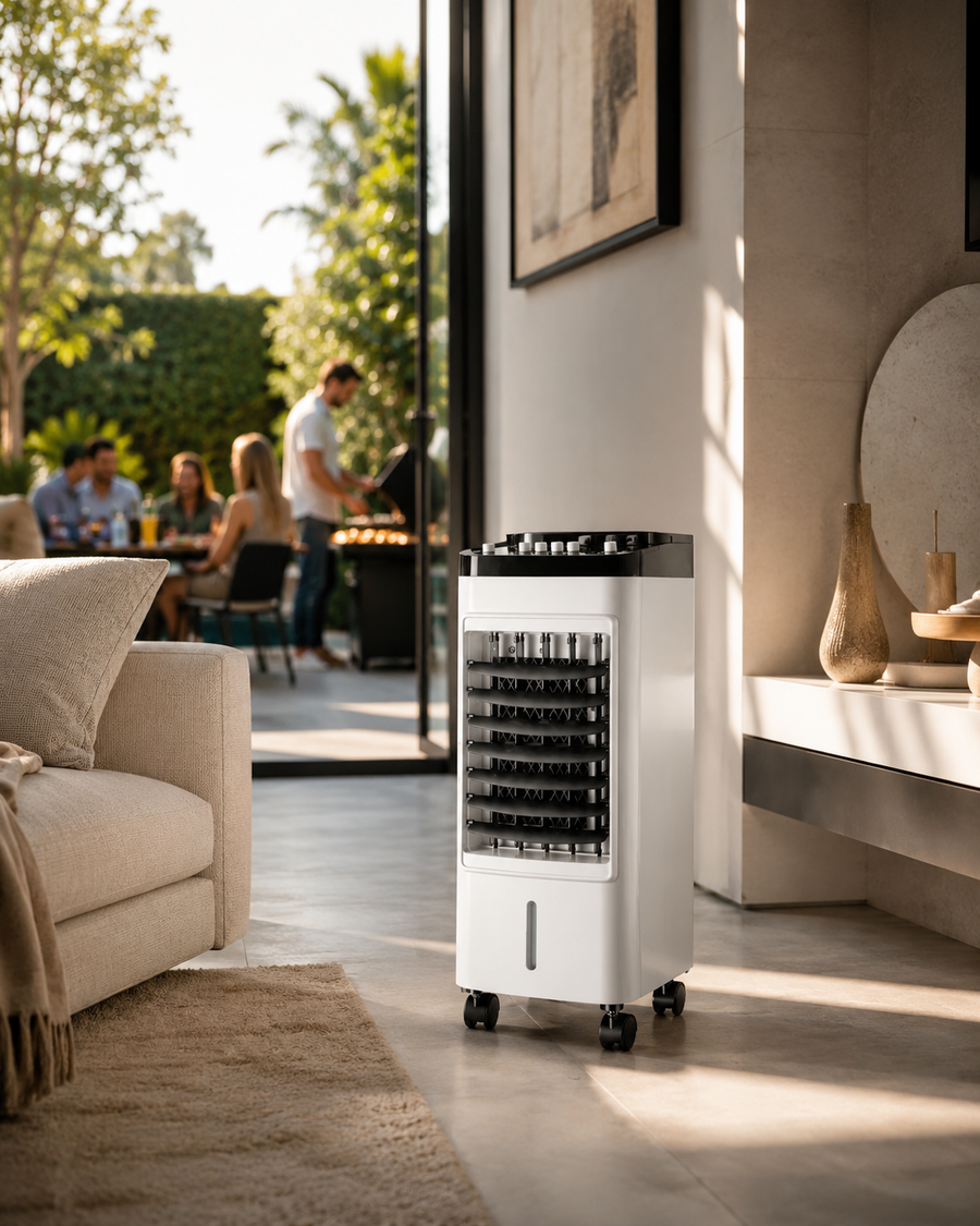 Coldest Breeze Frost 9000 filtre lavable et roulettes intégrées
