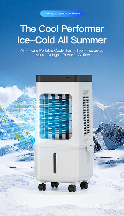 Coldest Breeze Pro 9000 commandes mécaniques solides façade