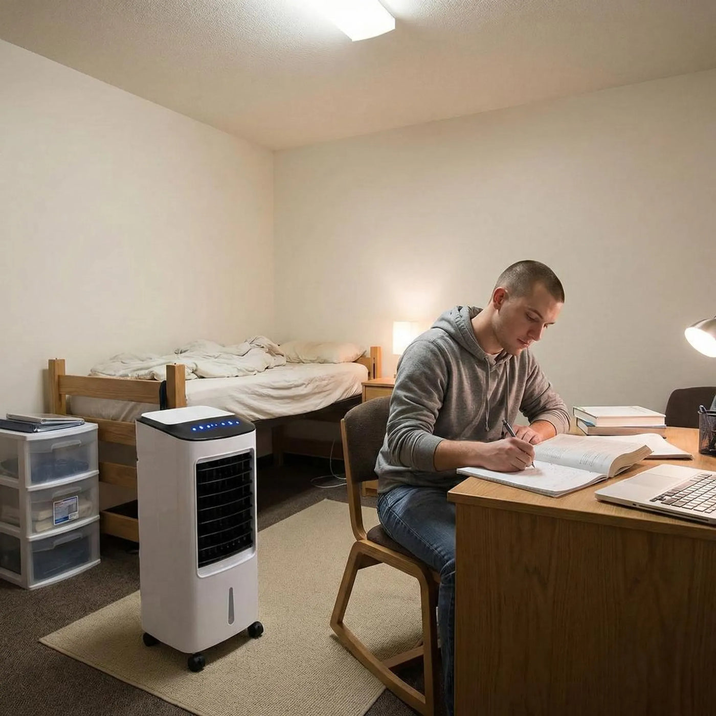 Compact Indoor Portable Air Conditioner - Windowless Stand-Up Cooling Unit
