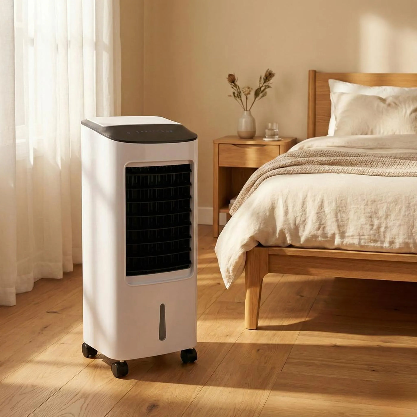 Compact Indoor Portable Air Conditioner - Windowless Stand-Up Cooling Unit