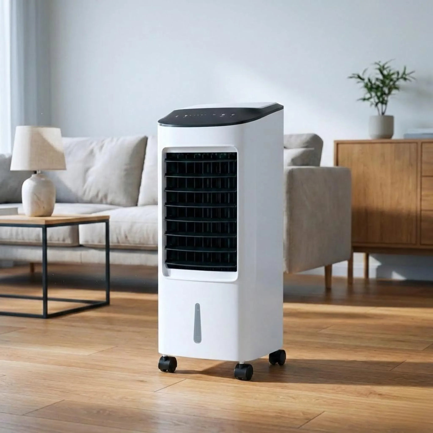 Compact Indoor Portable Air Conditioner - Windowless Stand-Up Cooling Unit