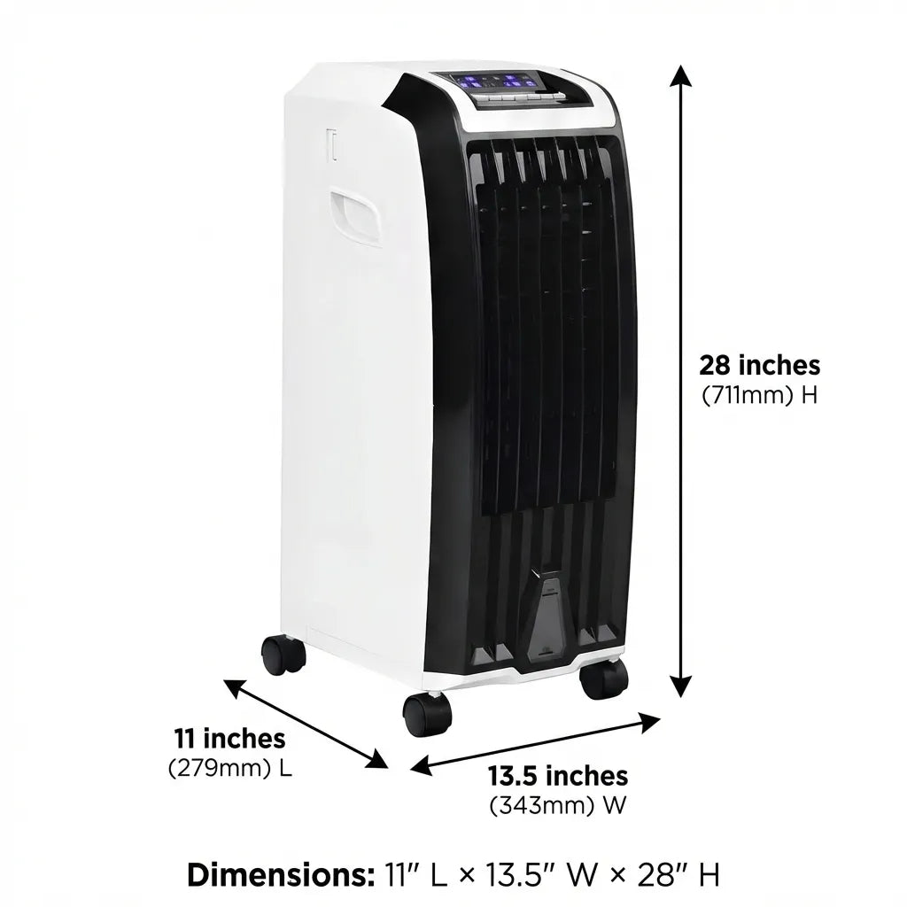 Compact Windowless Portable Air Conditioner for Bedroom, Home, and Office Use