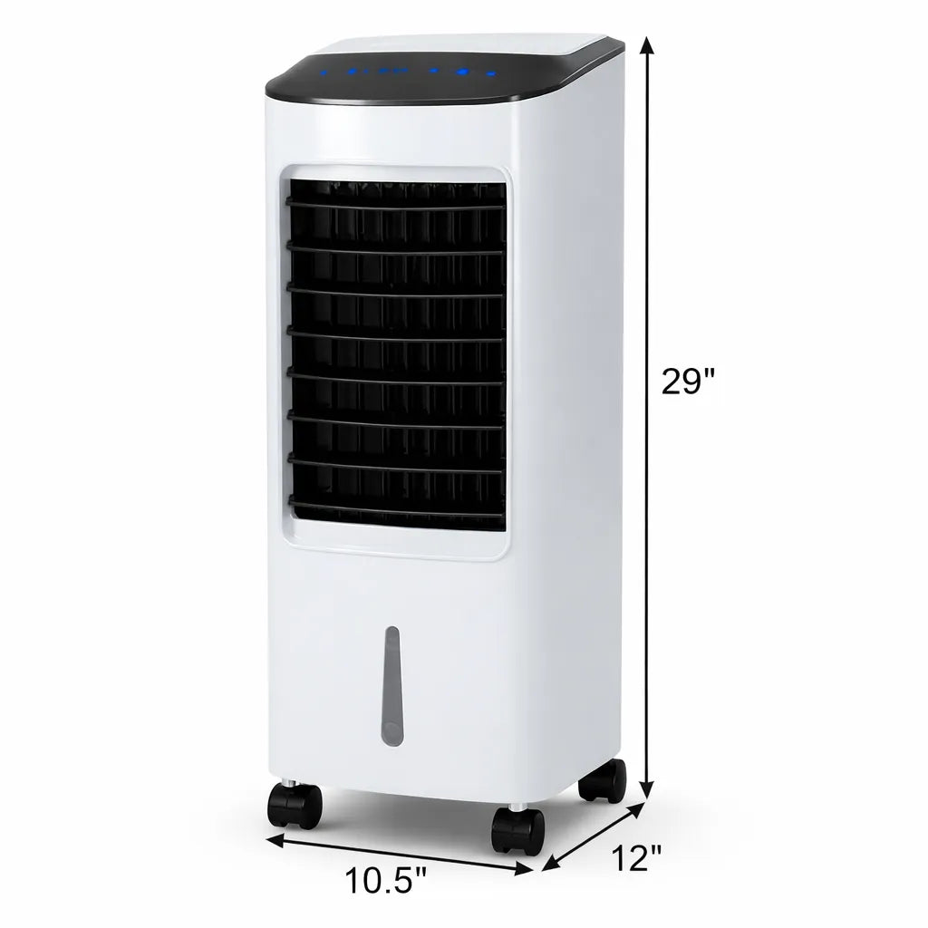Compact Indoor Portable Air Conditioner - Windowless Stand-Up Cooling Unit