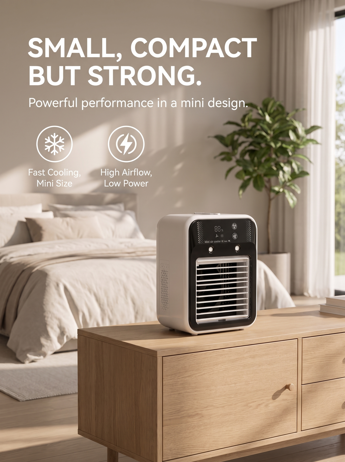 Compact & Stil — Airconditioner voor de kamer