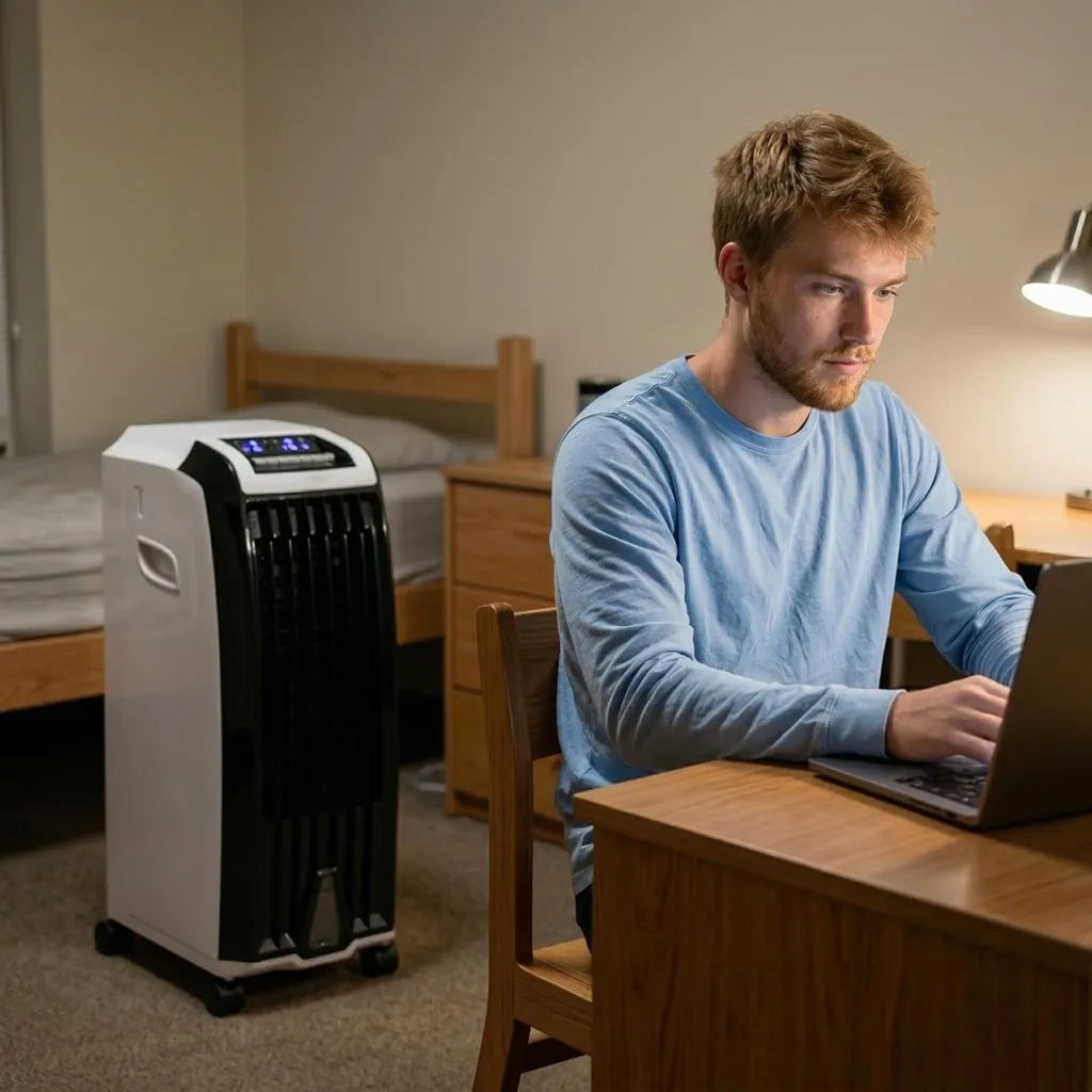 Compact Windowless Portable Air Conditioner for Bedroom, Home, and Office Use